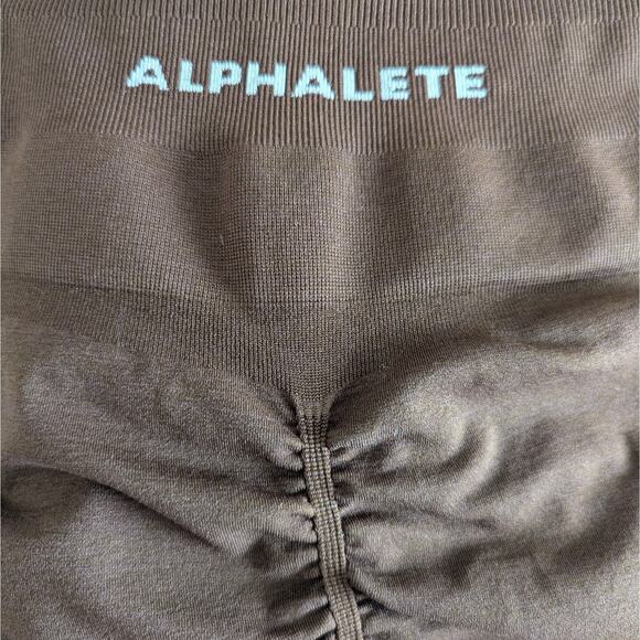 Alphalete Amplify Shorts Brown, Women's Size M - Picture 3 of 5